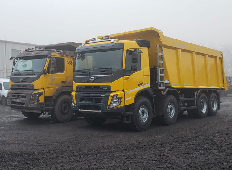 New BAS Mining tippers for Thyssen Krupp - BAS Mining Trucks